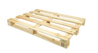Eenmalige lichte houten pallet 1200x800x120mm