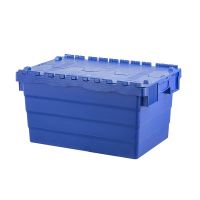 Kunststof dekselkist 600x400x320mm - nestbaar en stapelbaar 60 liter 