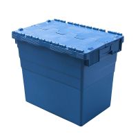 Kunststof dekselkist 600x400x516mm - nestbaar en stapelbaar 95 liter 