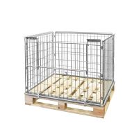 Metalen opzetwand 1220x1020x870mm - inklapbaar 