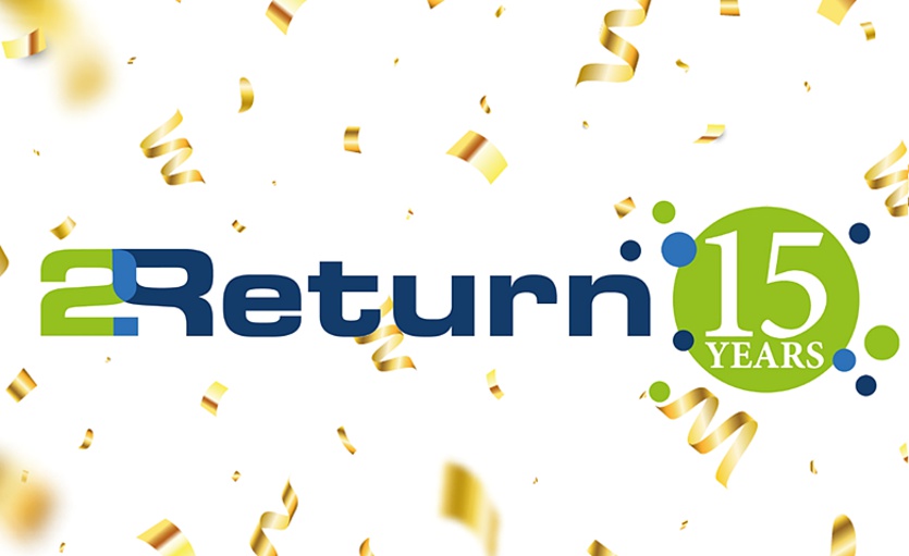 2Return viert met trots 15-jarig bestaan