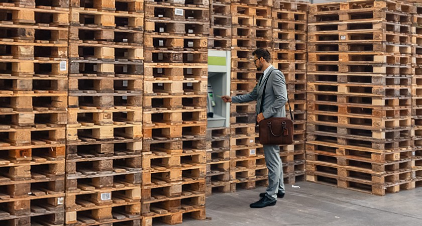 Pallet banking - zoals bankieren, maar dan met pallets