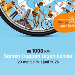 Rotom trotse sponsor van 1000 km voor Kom op tegen Kanker