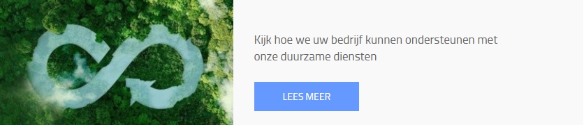 Onze duurzame oplossingen voor uw bedrijf